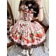 Dream Whale Strawberry Chocolate Blouse Salopette JSK and OP(Pre-Order/Full Payment Without Shipping)
